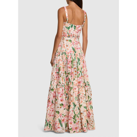 Agua Bendita  Lima Maxi Dress Jardinera - Picture 4 of 9